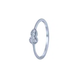 p.c. chandra jewellers 14k (585) White Gold and Diamond Ring for Women image 1