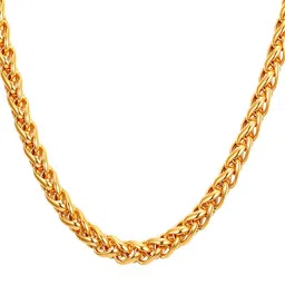 nakabh Stainless Steel Elegant Statement Necklace Chain for Boys and Men image 1