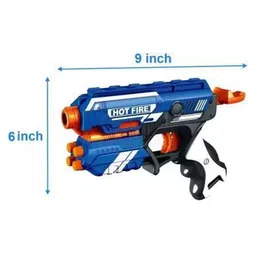 Toy Imagine Blaze Storm Hot Fire Dart Gun Toy for Target Shooting | Fun Battle Action Indoor & Outdoor Game | Birthday Gift for Boys & Girls | Long Range, 10 Suction Dart Bullets, 8+ Years. image 4