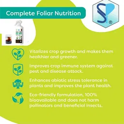 Shiviproducts Organic Liquid Bio NPK Fertilizer | Free Spray Bottle | Direct Ready to use| Fruiting and Flowering (400 ml) image 2