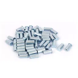 3NH® M4x16mm Hex Head Full Thread Carbon Steel Zinc Plated Self Clinching Standoff Silver Tone 50pcs image 1