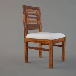 WOODBONE Solid Sheesham Wood 6 Seater Dining Table with 6 Chair for Living Room | Sheesham Wood Dining Set | Hotel Restaurant Dining Set | 6 Seater Dining Set (6 Seater Dining, Honey) image 3