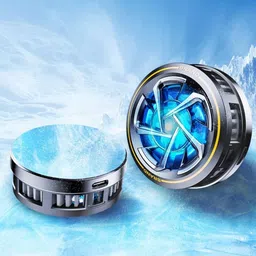 Cubonic DY Series Mobile Phone Cooling Semiconductor Radiator Fan Compatible with Magnetic Back(iPhone Series-12 & Above) and Other Smartphones- for Effective Mobile Gaming (DY18) image 3