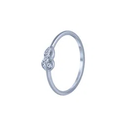 p.c. chandra jewellers 14k (585) White Gold and Diamond Ring for Women image 3