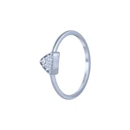 p.c. chandra jewellers 18k (750) White Gold and Diamond Ring for Women image 3