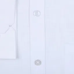 accox Men's Long Full Sleeves Regular Fit Cotton Linen Formal Plain Shirts(GCR55) image 4