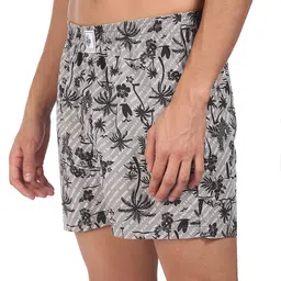 u.s. polo assn. Men Cotton Back Pocket All Over Print Iyac Boxers (Pack of 1) image 2