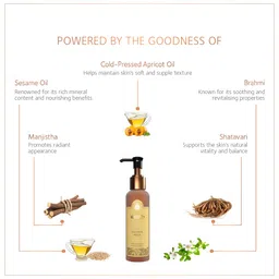 SoulTree Rejuvenating Body Oil - Brahmi, Majishtha and Mineral Rich Sesame - 120ml | for Soft, Glowing Skin and Enhanced Wellness image 2