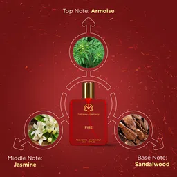 The Man Company Night, Fire and Black Perfume for Men - 50ml, Set of 3 Fragrances | Premium Luxury Long-Lasting Fragrance Spray | Gift for Him image 4