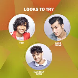 Set Wet Styling Hair Gel for Men - Shine Everyday, 50gm | Light Hold, High Shine |For Long Hair| No Alcohol, No Sulphate image 5