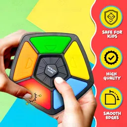 Wembley Memory Game Light Toy Handheld Puzzle for Kids Interactive Educational Toys with Lights and Sounds 30-Level Brain Challenge Helps Focus Birthday Gift for Boys Girls Ages 3 4 5 6 7+ image 5