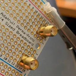 bnafes 25PCS SMA Female PCB Panel Edge Mount Plug with 4 Pins Stand Straight Connector RF Coax Coaxial Adapter image 5