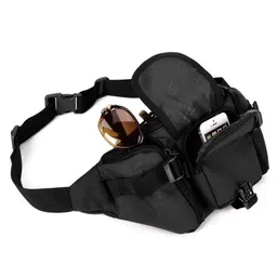 sukhad Waist Bag Tactical Military Waist & Chest Bag Pouch, 37 X 3 X 16 CM, Black image 4