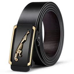 zoro Vegan Leather Belt for Men | Black | Formal/Casual image 1