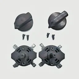 3 Speed Cooler Switch, 3 Way Rotary Switch Regulator for Plastic Coolers (2pcs set) image 1