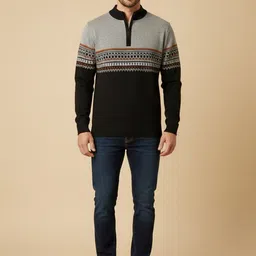 Mast & Harbour Men Fair Isle Pullover-picture-14
