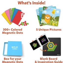 Skillmatics Art Activity Dot It with Magnets Animals No Mess Repeatable Art for Kids Craft Kits Gifts image 2