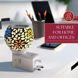 AuraCam Camphor Night Lamp & Electric Diffuser image 4