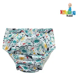 Chinmay Kids Reusable Swim Diaper Pants Pack of 2 Soft Adjustable and Leak-Proof Unisex Swimming Pool Wear for Infant Boys and Girls image 3
