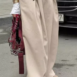 KPOP Women Easy Wash Trousers image 4