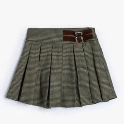 Koton Girls Printed Flared Skirt-image-37