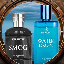 JOHN PHILLIPS Set of 2 Eau De Parfum - Water Drops 125 ml & Men Smog 100 ml-picture-25