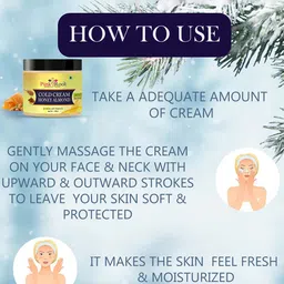 Pink Root Honey Almond Cold Cream with Vitamin E - 100ml image 3