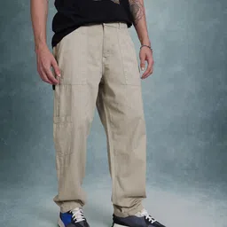 The Roadster Life Co. Men Straight Fit Cargos-image-21
