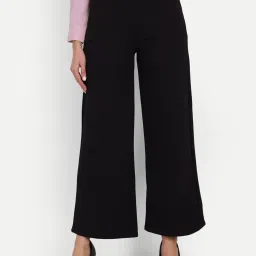 Broadstar Black High Rise Trousers image 1