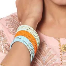 Aatmana Solid Handcrafted Bangles for Women - Set of 36 image 1