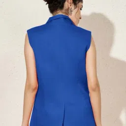 Brinns Blue Regular Fit Blazer image 2