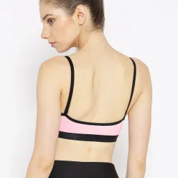 Lady Lyka Multicolor Non Wired Non Padded Sports Bra (Pack Of 2) image 3