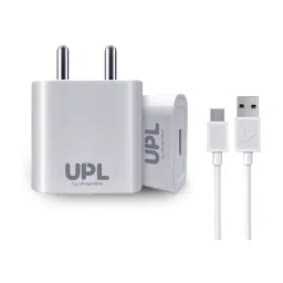 ULTRAPROLINK Volo UPL0004, 2.1A/10.5W USB Fast Charging Wall Charger with 1m Cable (White) image 1