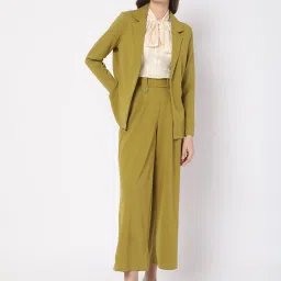 Vero Moda Green Moss Solid image 4