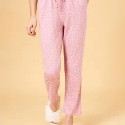 Dreamz by Pantaloons Pink Cotton Printed Pyjamas image 1