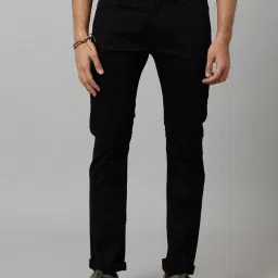 Celio Black Cotton Regular Fit Jeans image 1