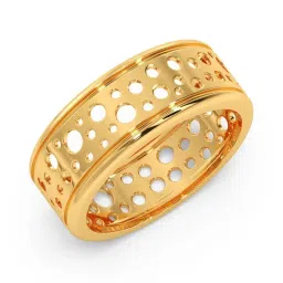 Candere by Kalyan Jewellers 18K Yellow Gold BIS Hallmark Ring for Men image 1