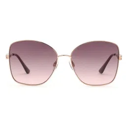 bebe Pink Square Sunglasses for Women image 1