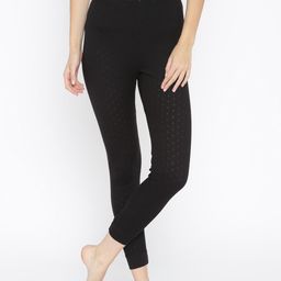Kanvin Black Thermal Leggings-picture-36