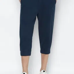 Forever 21 Navy Cotton Regular Fit Joggers-picture-38