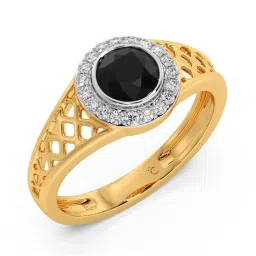 Candere by Kalyan Jewellers 18k Yellow Gold & Diamond Ring for Men image 1