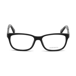 Diesel DL5265 49 001 Black Full Rim Rectangular Frame image 1