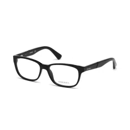 Diesel DL5265 49 001 Black Full Rim Rectangular Frame image 2