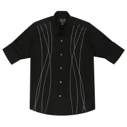 Cavio Kids Black Embellished Shirt image 1