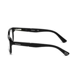 Diesel DL5265 49 001 Black Full Rim Rectangular Frame image 4