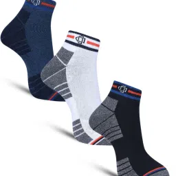 Dollar Socks For Men's Sports Ankle Length In (Pack of 3) image 1