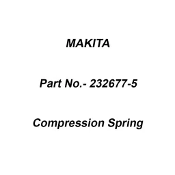 Makita Compression Spring Size 10 for GA7070, Part No 232677-5-picture-15