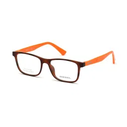 Diesel DL5302 48 052 Brown Full Rim Rectangular Frame image 2