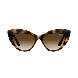 Vogue Eyewear 0VO5377S Brown Gradient Forerunner Cat Eye Sunglasses - 52 mm image 1