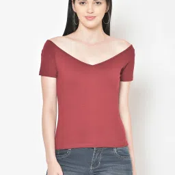 Cation Maroon Top image 1